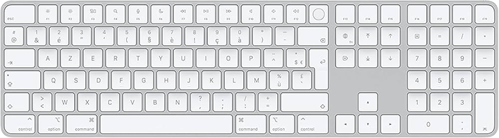 Product's image of Magic Keyboard sans fil avec Touch ID et pavé numérique